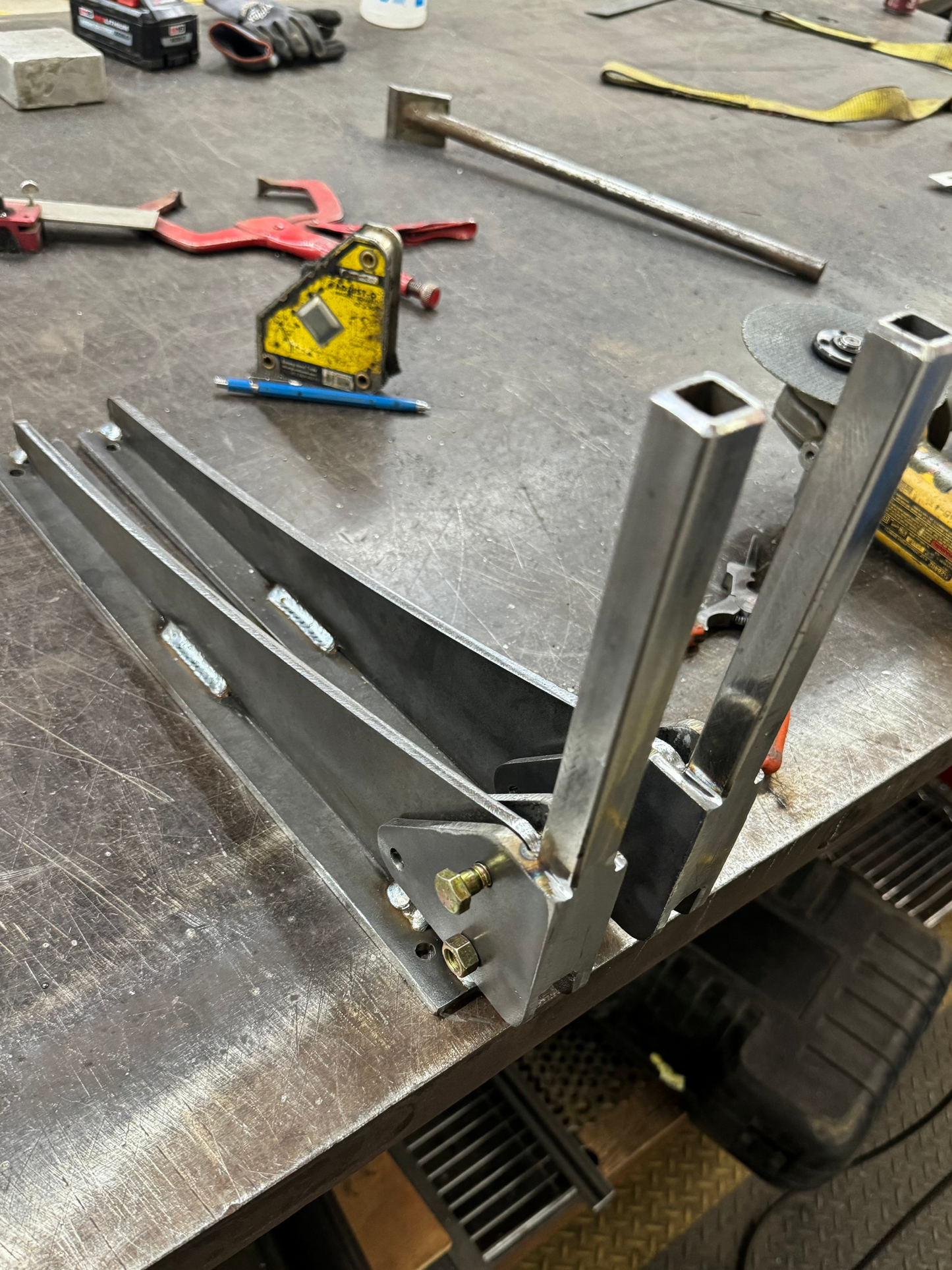 Over load sign brackets