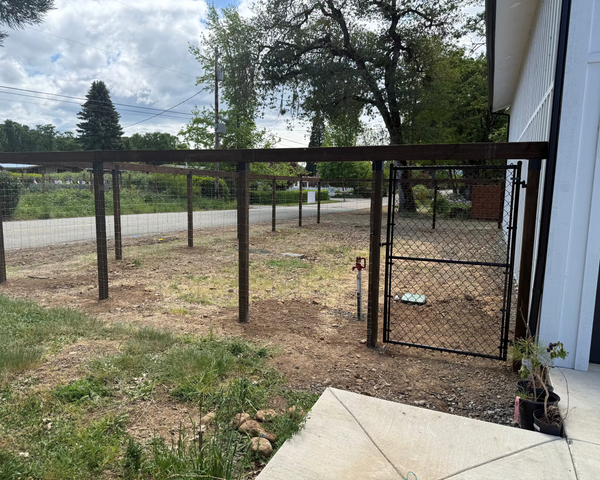 Metal Gate, custom fence