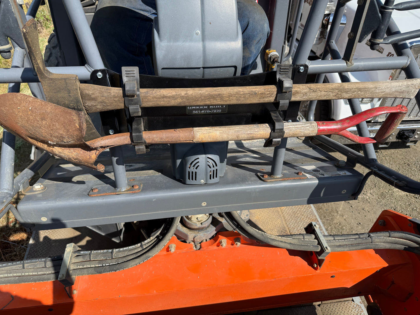 Flat Mount Fire Tool Holders
